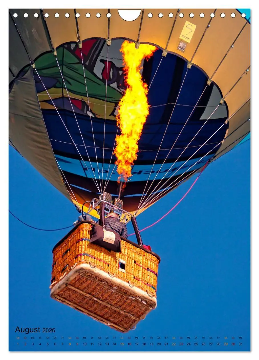 Bild: 9783516368857 | Ballon fahren - mein Traum (Wandkalender 2026 DIN A4 hoch),...
