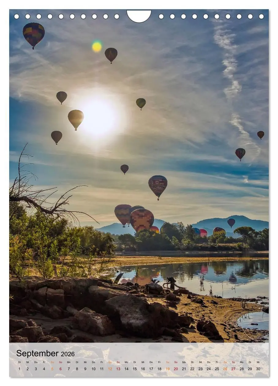 Bild: 9783516368857 | Ballon fahren - mein Traum (Wandkalender 2026 DIN A4 hoch),...