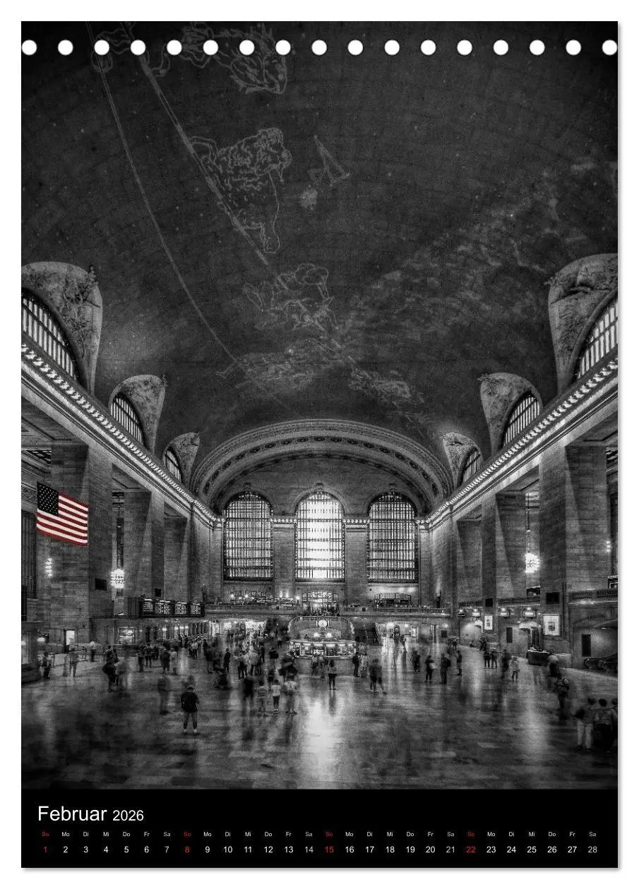 Bild: 9783516438857 | New York Colorkey (Tischkalender 2026 DIN A5 hoch), CALVENDO...