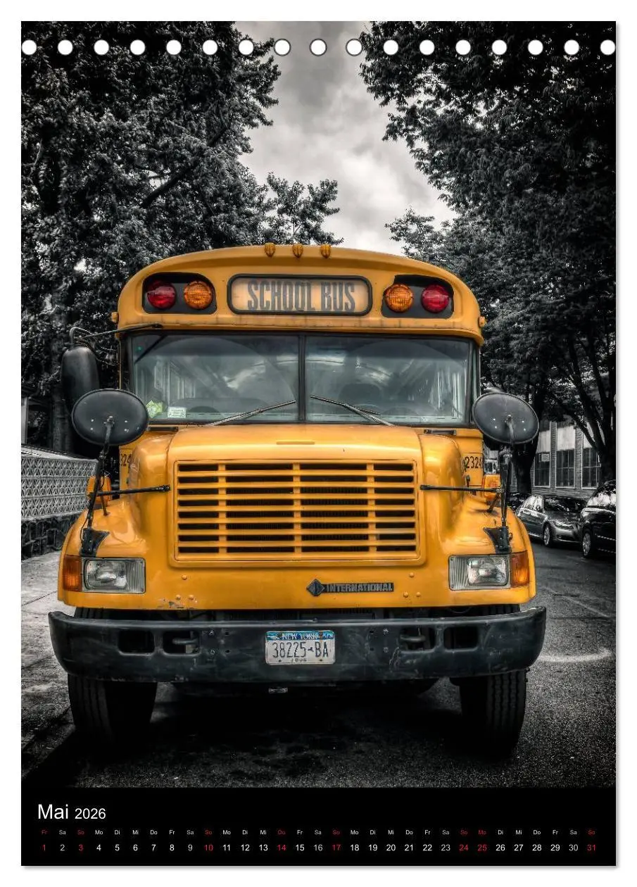 Bild: 9783516438857 | New York Colorkey (Tischkalender 2026 DIN A5 hoch), CALVENDO...