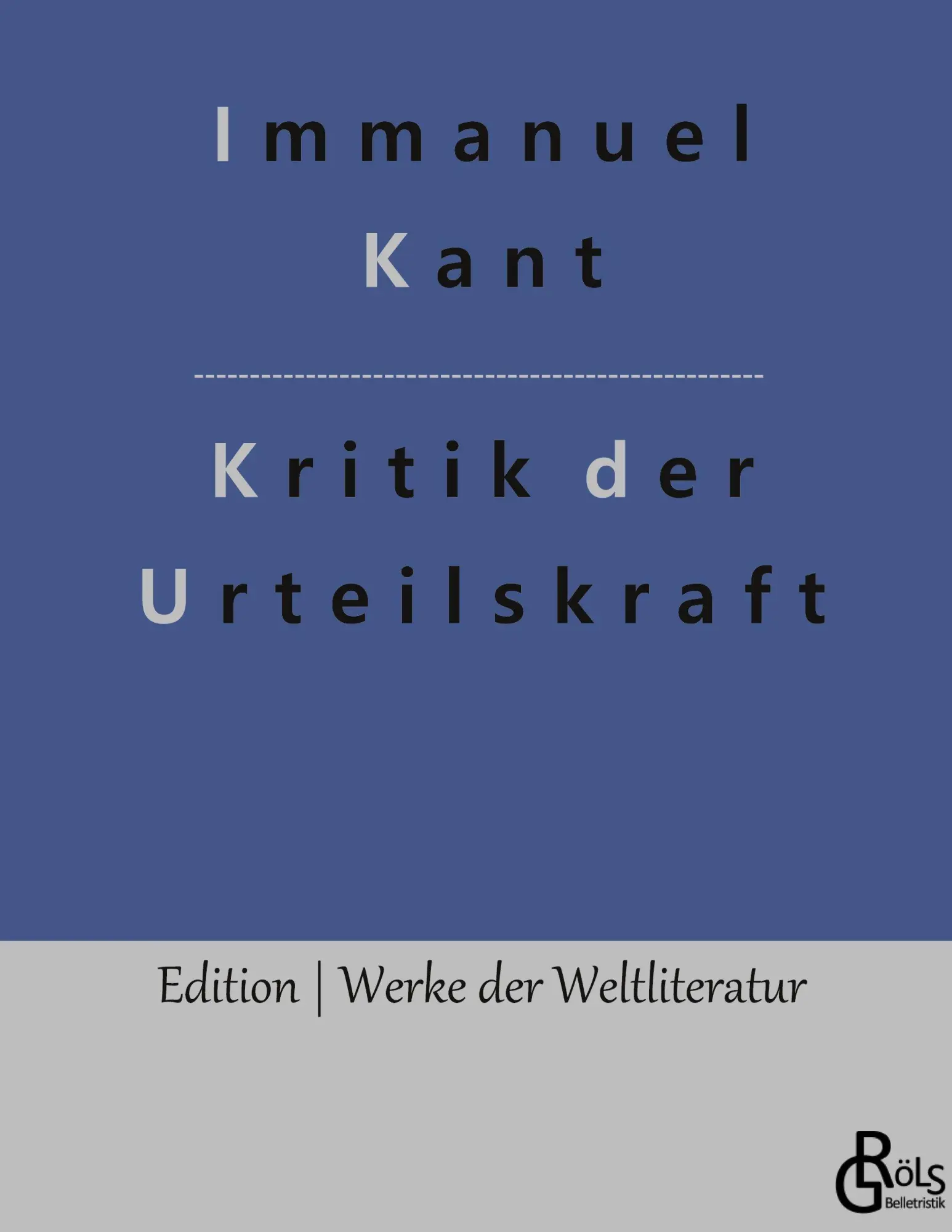 Kritik der Urteilskraft