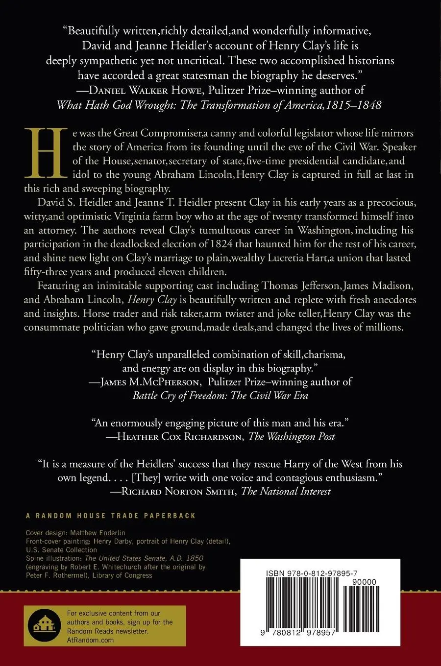 Rückseite: 9780812978957 | Henry Clay | The Essential American | David S. Heidler (u. a.) | Buch