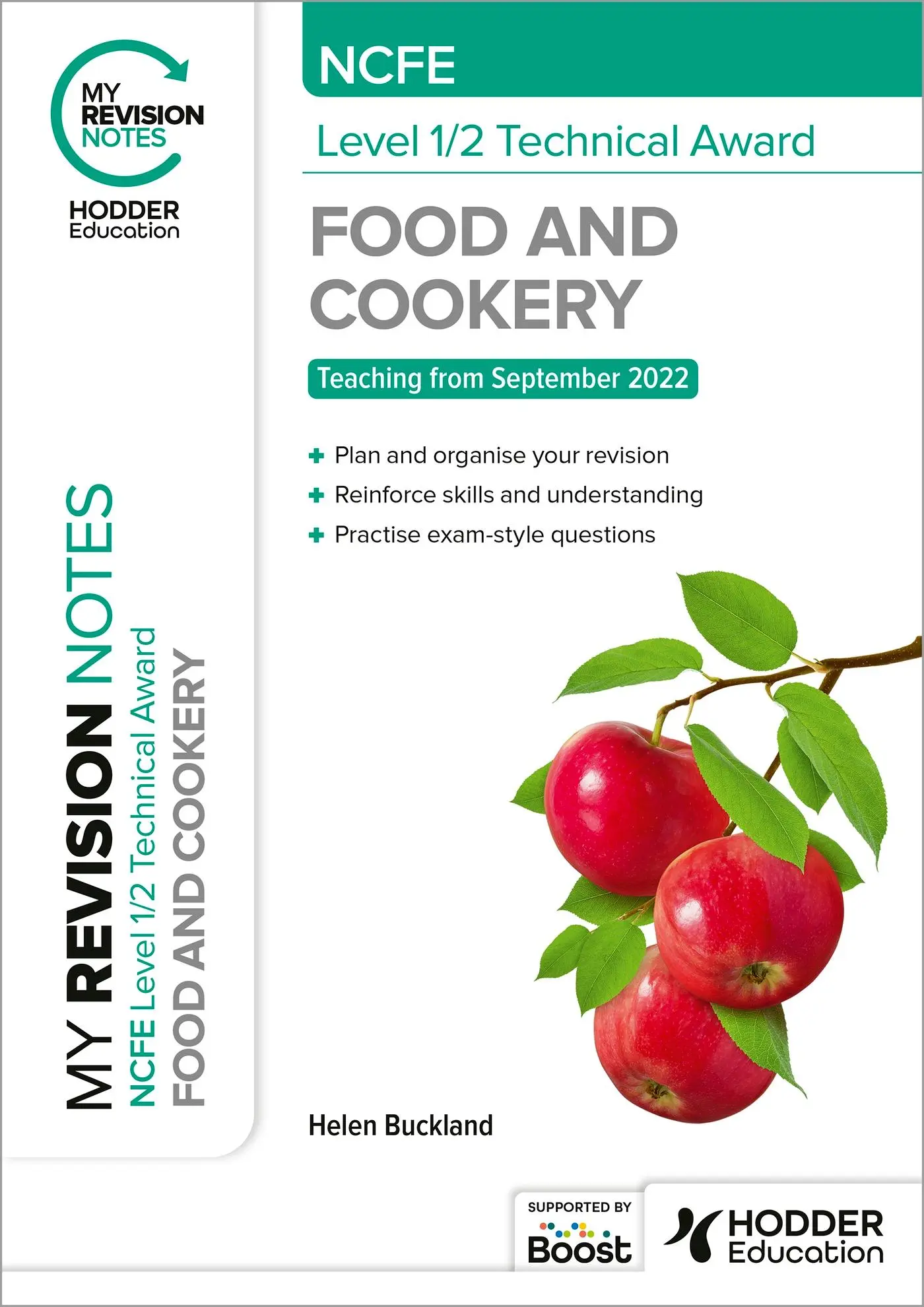 Cover: 9781398378957 | My Revision Notes: NCFE Level 1/2 Technical Award in Food and Cookery
