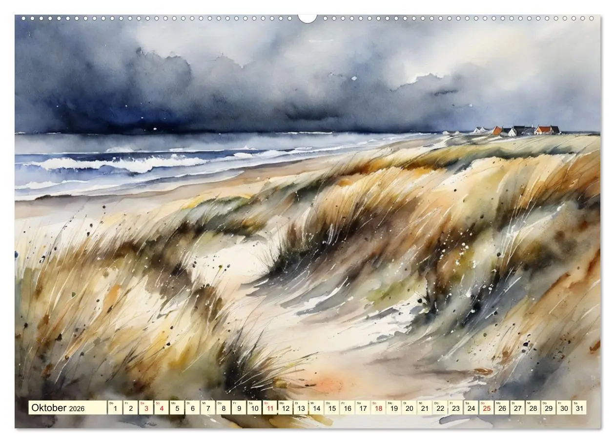 Bild: 9783457408957 | Norddeutsches Wattenmeer (hochwertiger Premium Wandkalender 2026...