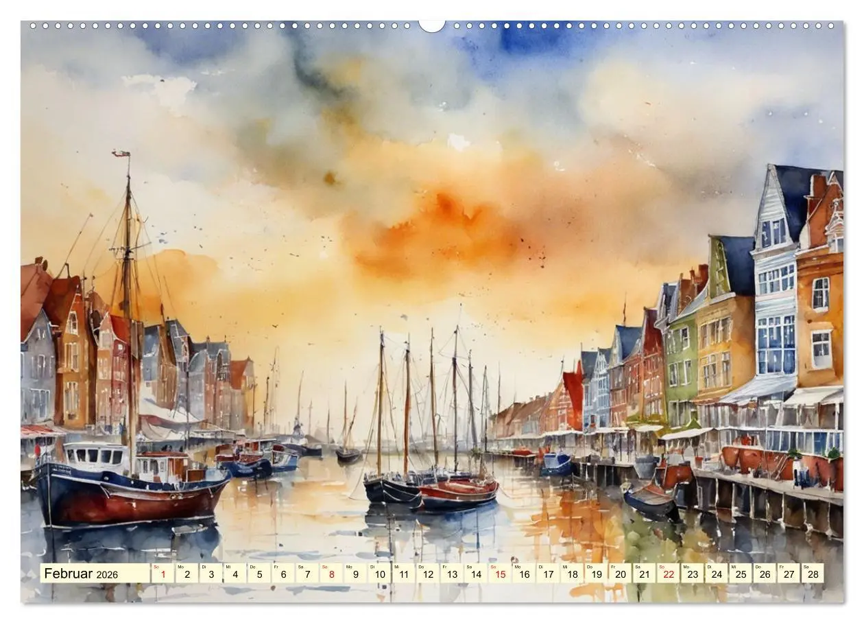 Bild: 9783457408957 | Norddeutsches Wattenmeer (hochwertiger Premium Wandkalender 2026...