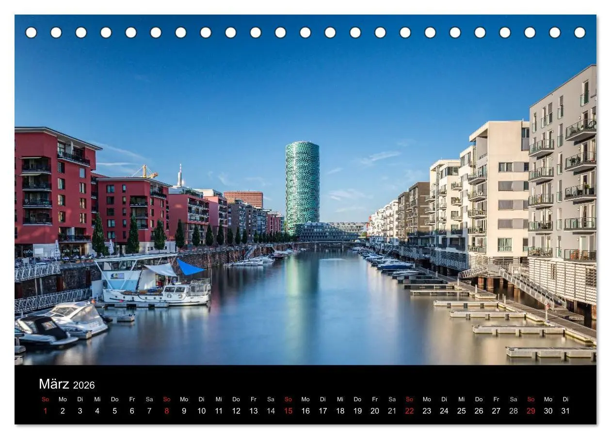 Bild: 9783516118957 | Frankfurt am Main (Tischkalender 2026 DIN A5 quer), CALVENDO...