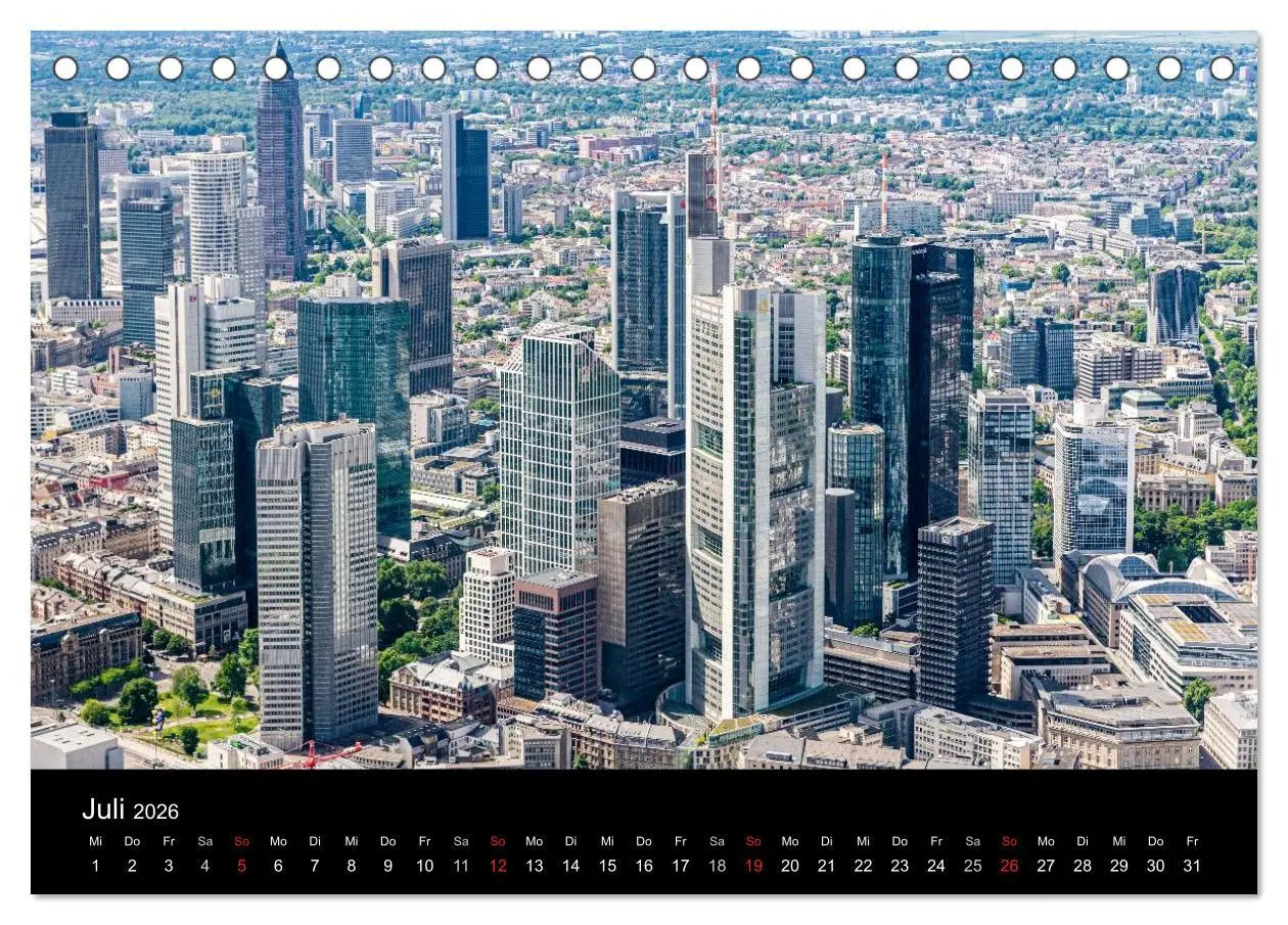 Bild: 9783516118957 | Frankfurt am Main (Tischkalender 2026 DIN A5 quer), CALVENDO...