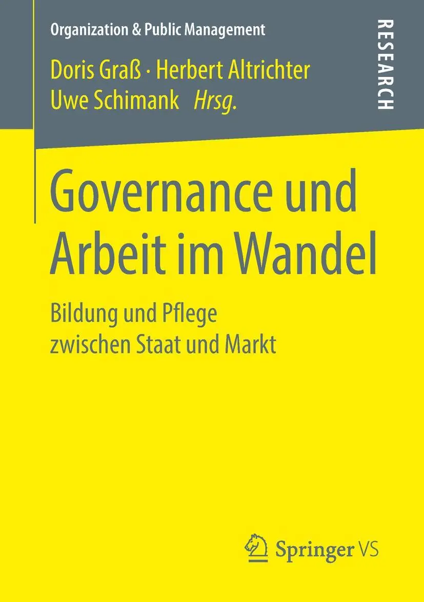 Cover: 9783658238957 | Governance und Arbeit im Wandel | Doris Graß (u. a.) | Taschenbuch
