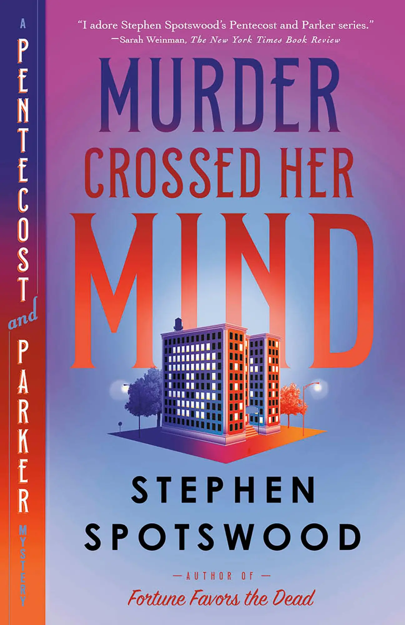 Cover: 9780593469057 | Murder Crossed Her Mind | A Pentecost and Parker Mystery | Spotswood