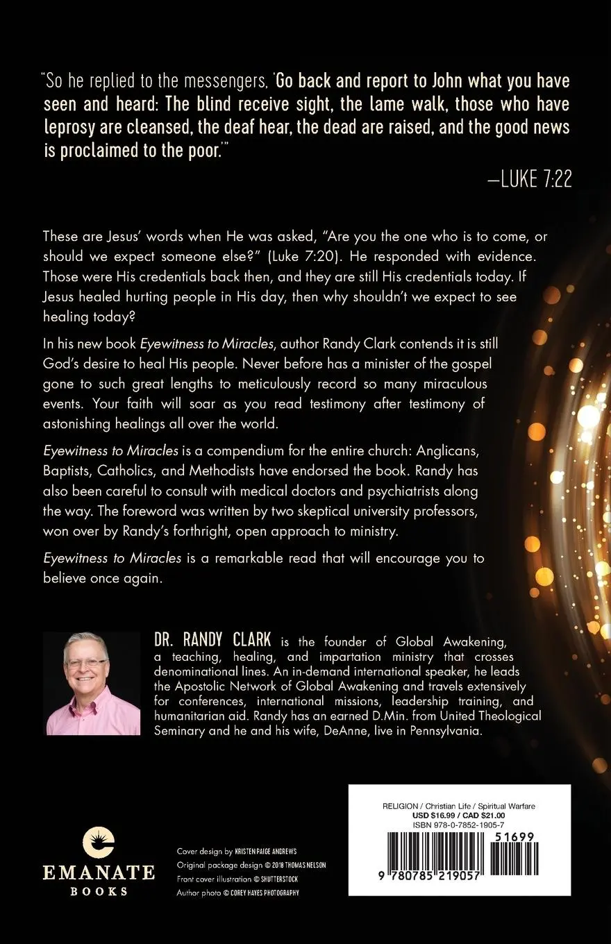 Rückseite: 9780785219057 | The Eyewitness to Miracles | Watching the Gospel Come to Life | Clark