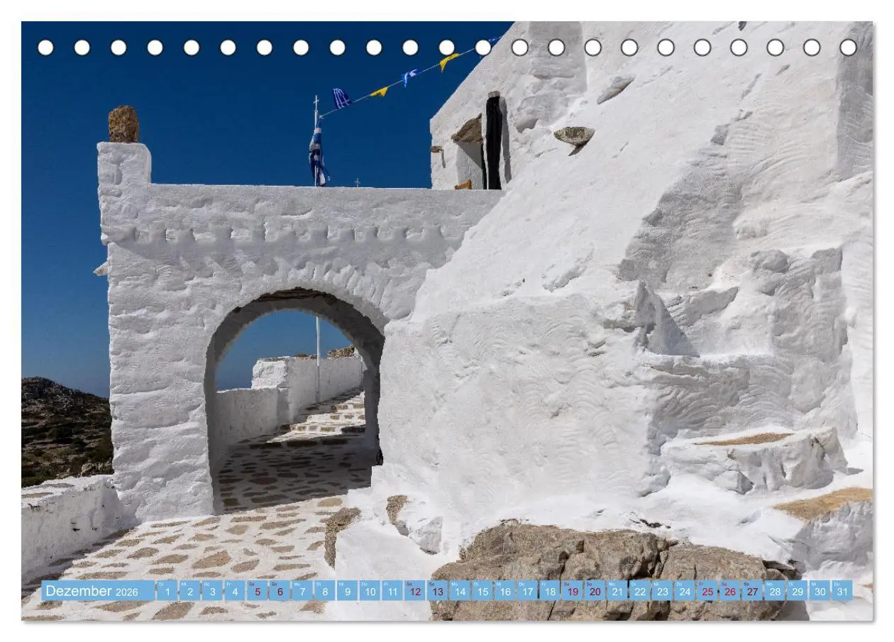Bild: 9783457609057 | Amorgos - Kykladenimpressionen (Tischkalender 2026 DIN A5 quer),...