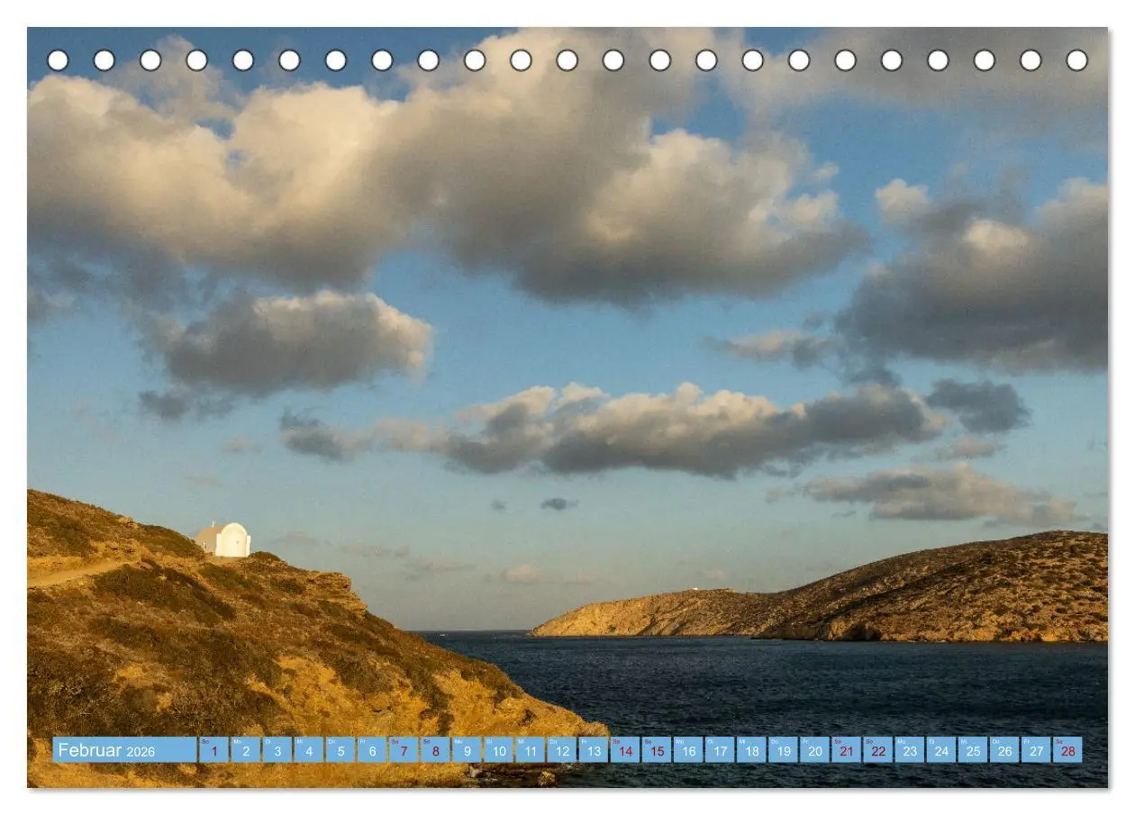 Bild: 9783457609057 | Amorgos - Kykladenimpressionen (Tischkalender 2026 DIN A5 quer),...