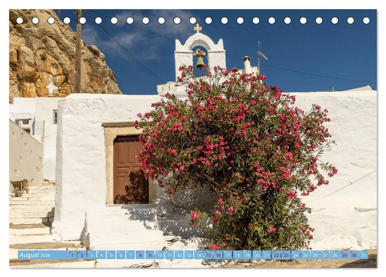 Bild: 9783457609057 | Amorgos - Kykladenimpressionen (Tischkalender 2026 DIN A5 quer),...