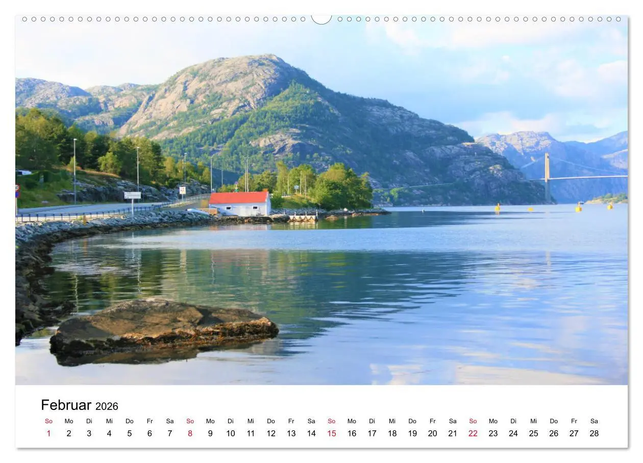 Bild: 9783457779057 | Südnorwegen - von Kristiansand bis Stavanger (Wandkalender 2026 DIN...