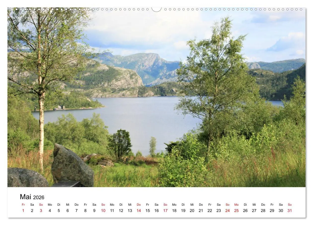 Bild: 9783457779057 | Südnorwegen - von Kristiansand bis Stavanger (Wandkalender 2026 DIN...