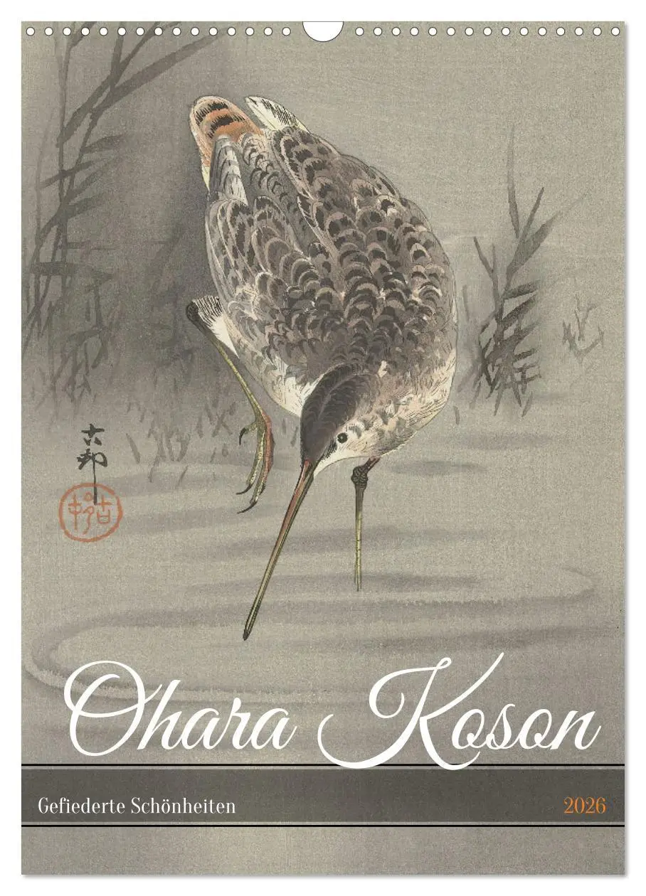 Cover: 9783516249057 | Ohara Koson - Gefiederte Schönheiten (Wandkalender 2026 DIN A3...
