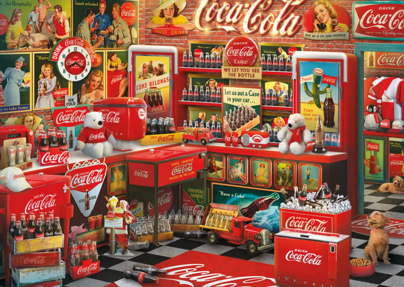 Bild: 4001504599157 | Coca Cola Motiv 3 (Puzzle) | Spiel | In Spielebox | 59915 | 2022