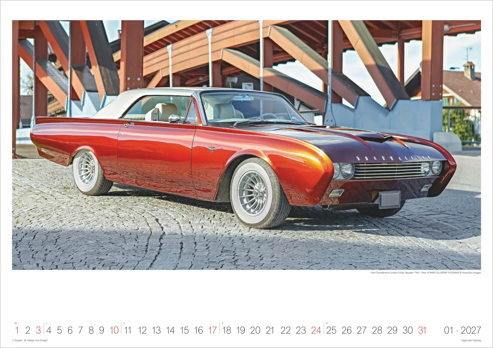 Bild: 4069095019157 | Legendäre Klassiker - Ikonen auf Rädern 2027 | Kalender | 14 S. | 2027