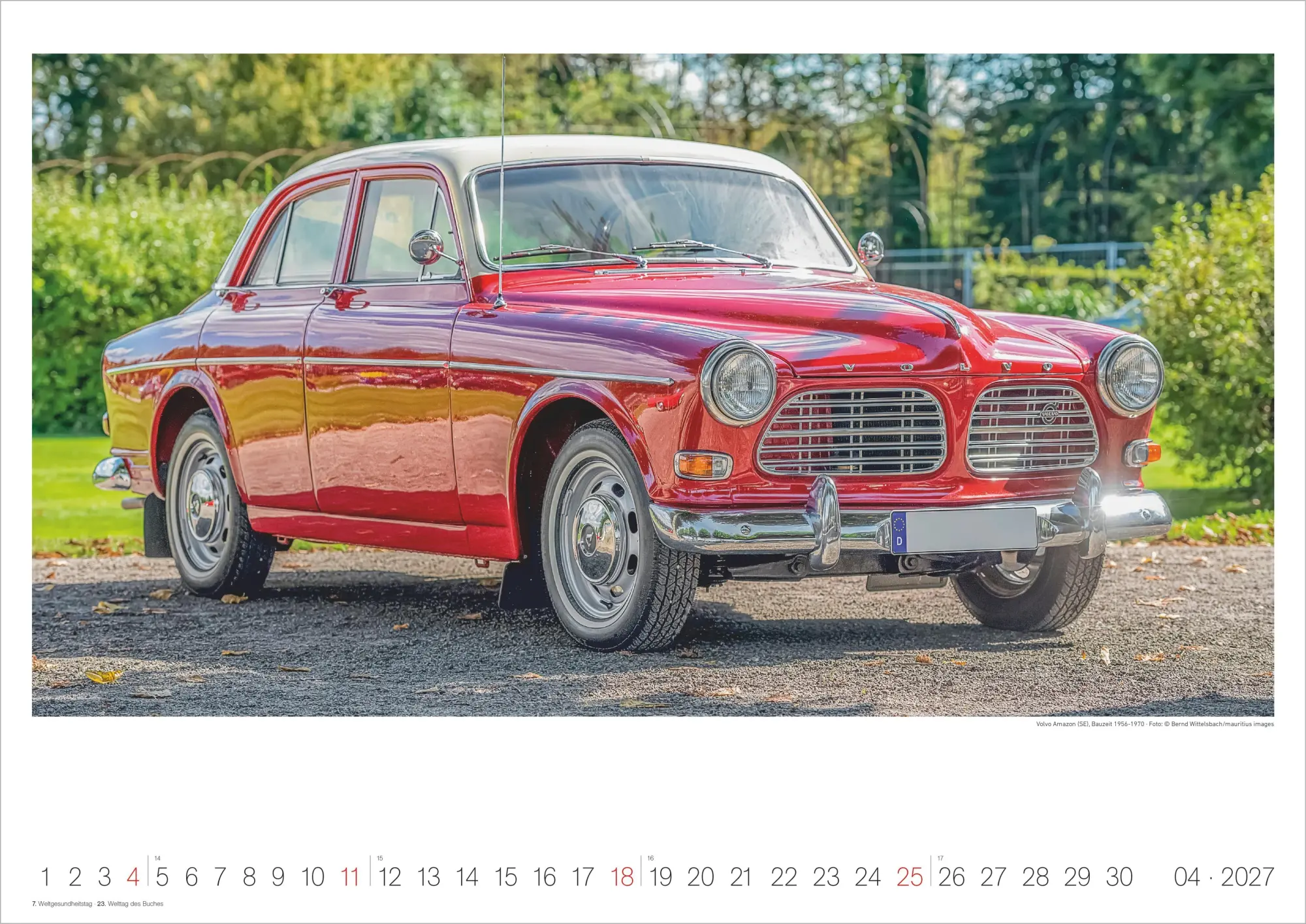 Bild: 4069095019157 | Legendäre Klassiker - Ikonen auf Rädern 2027 | Kalender | 14 S. | 2027