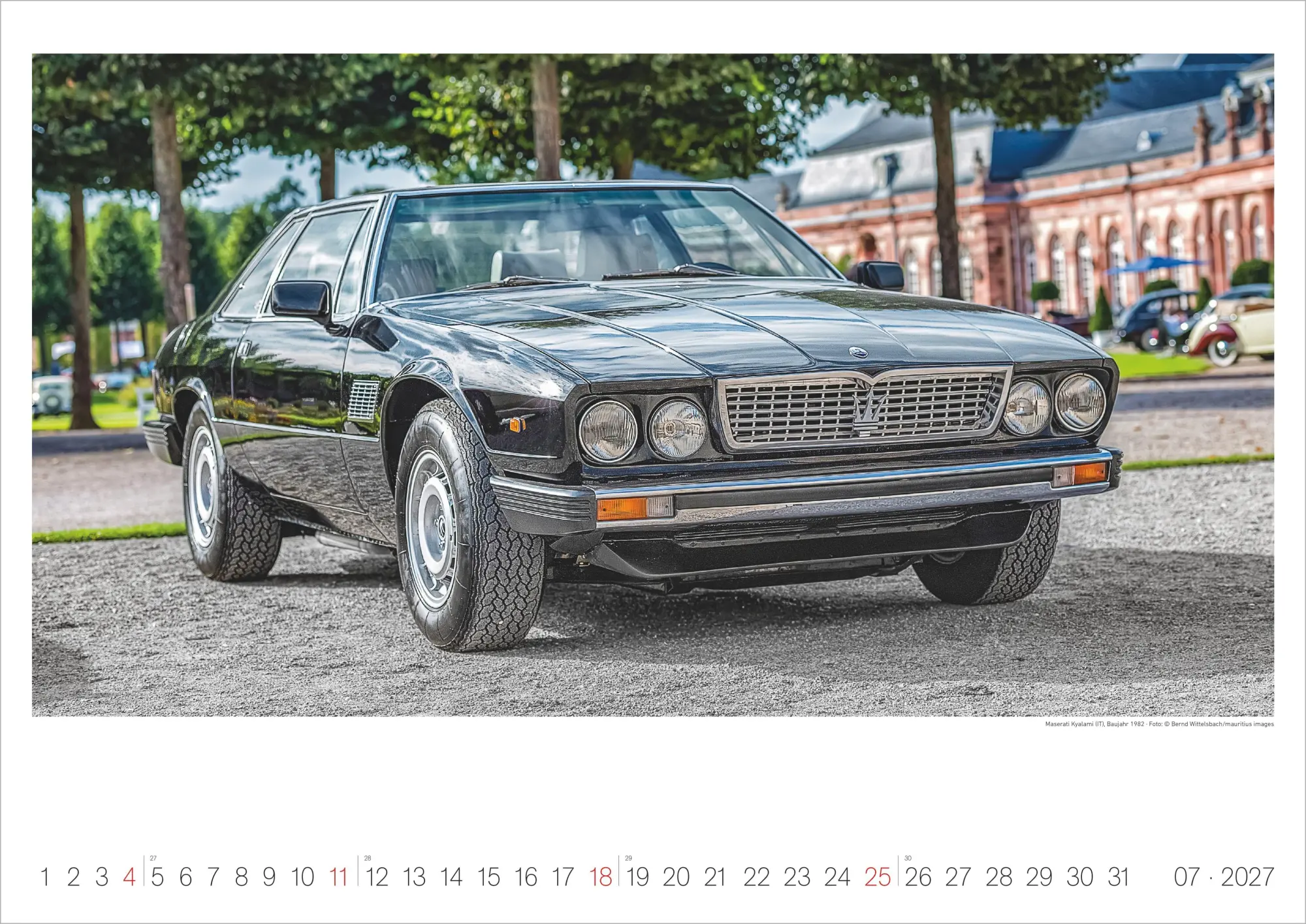 Bild: 4069095019157 | Legendäre Klassiker - Ikonen auf Rädern 2027 | Kalender | 14 S. | 2027