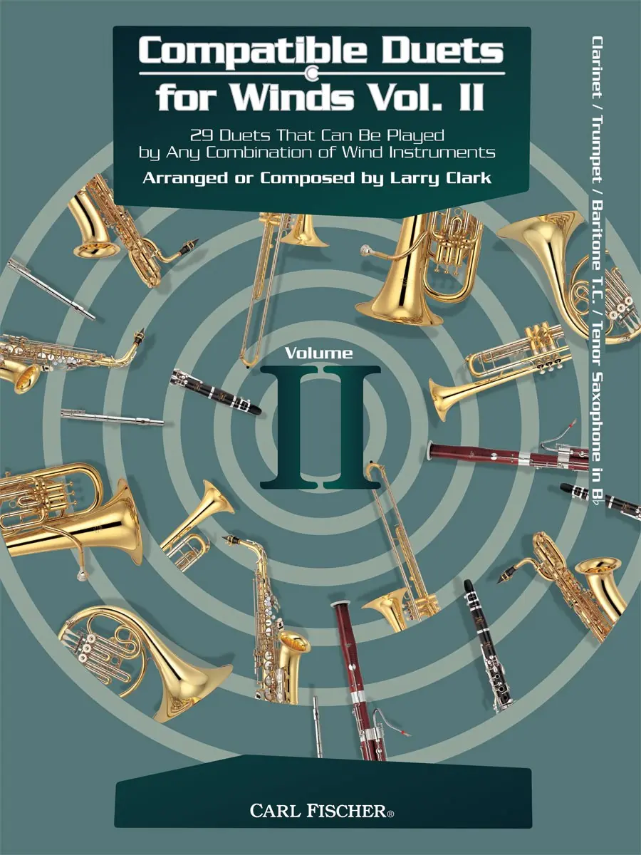 Cover: 9781491149157 | Compatible Duets for Winds Volume II | Larry Clark | Buch