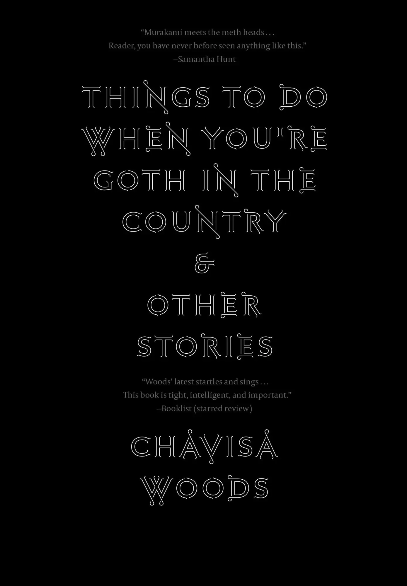Cover: 9781609809157 | Things to Do When You're Goth in the Country | Chavisa Woods | Buch