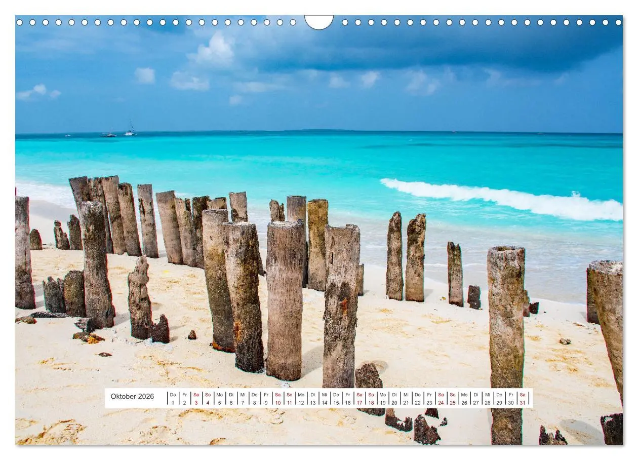 Bild: 9783457529157 | Sansibar - Sonne, Sand, Meer (Wandkalender 2026 DIN A3 quer),...