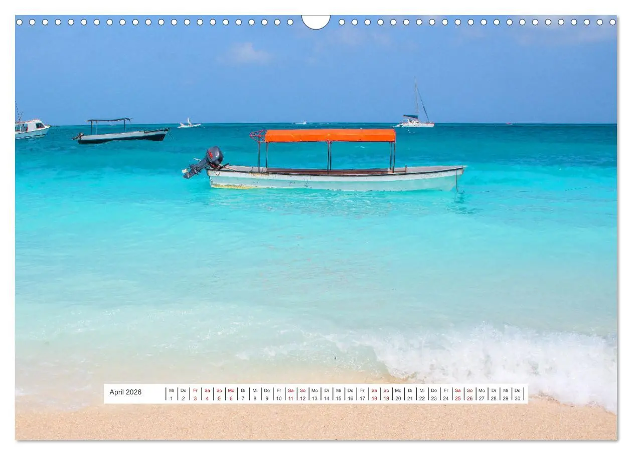 Bild: 9783457529157 | Sansibar - Sonne, Sand, Meer (Wandkalender 2026 DIN A3 quer),...