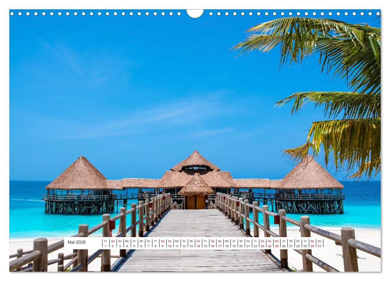 Bild: 9783457529157 | Sansibar - Sonne, Sand, Meer (Wandkalender 2026 DIN A3 quer),...
