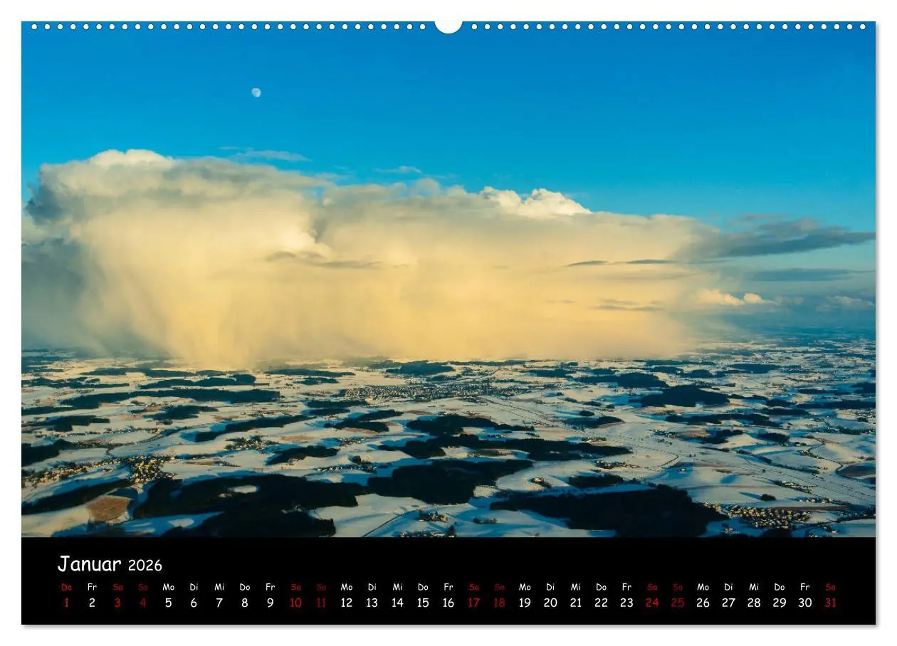 Bild: 9783457909157 | Wolkenwelten (Wandkalender 2026 DIN A2 quer), CALVENDO Monatskalender