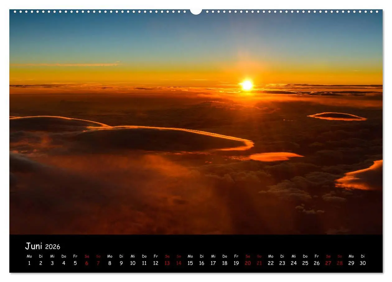 Bild: 9783457909157 | Wolkenwelten (Wandkalender 2026 DIN A2 quer), CALVENDO Monatskalender