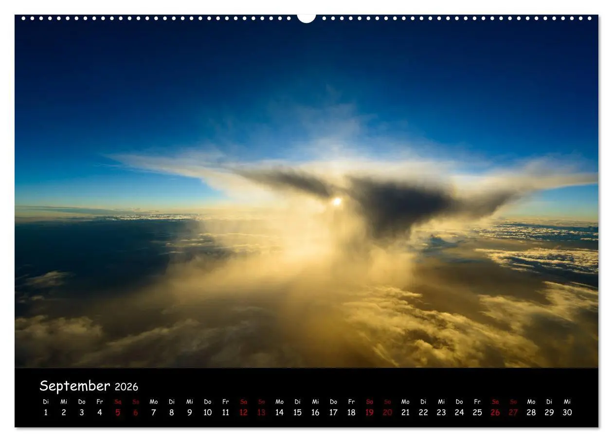 Bild: 9783457909157 | Wolkenwelten (Wandkalender 2026 DIN A2 quer), CALVENDO Monatskalender