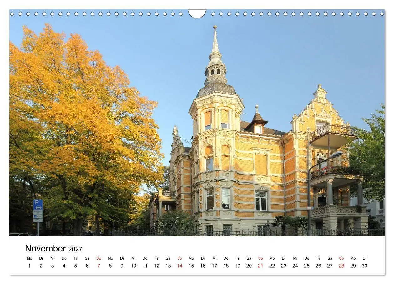 Bild: 9783569569157 | Wiesbaden - Stadt der Villen (Wandkalender 2027 DIN A3 quer),...