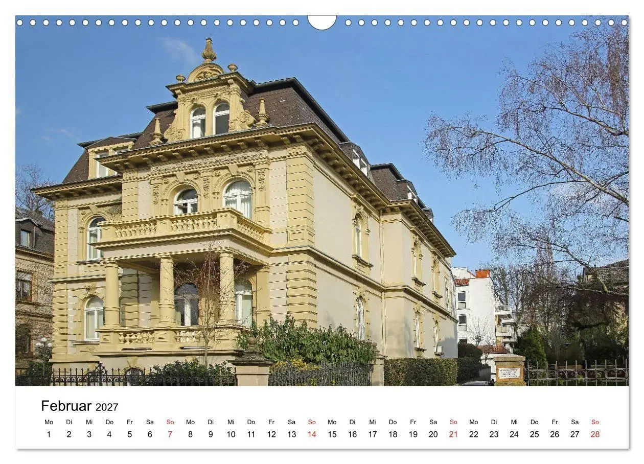Bild: 9783569569157 | Wiesbaden - Stadt der Villen (Wandkalender 2027 DIN A3 quer),...