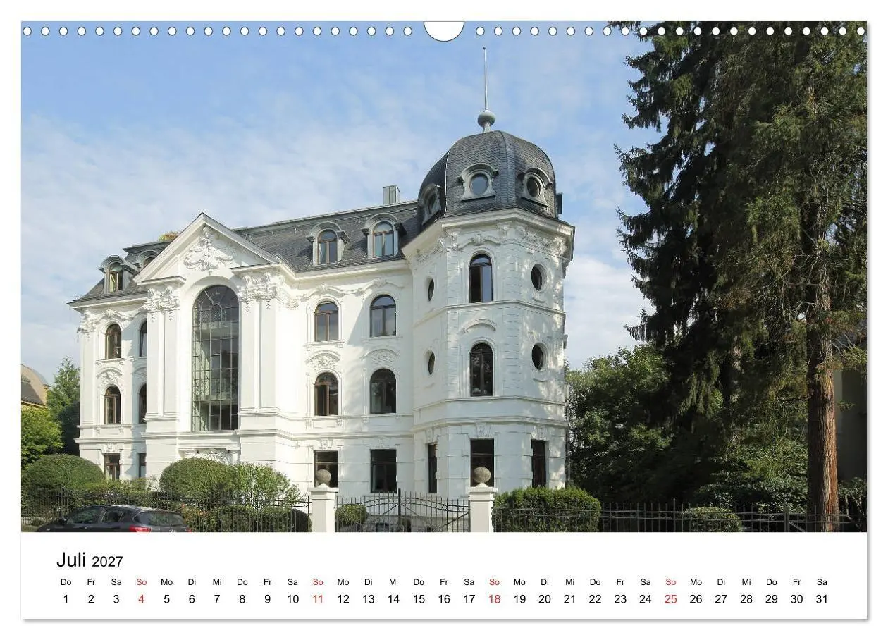 Bild: 9783569569157 | Wiesbaden - Stadt der Villen (Wandkalender 2027 DIN A3 quer),...