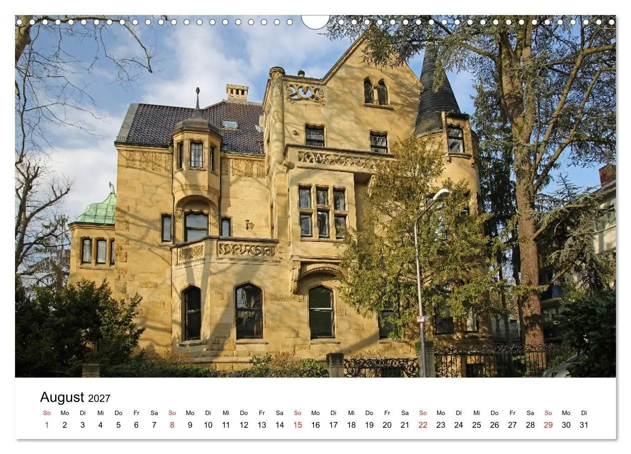 Bild: 9783569569157 | Wiesbaden - Stadt der Villen (Wandkalender 2027 DIN A3 quer),...
