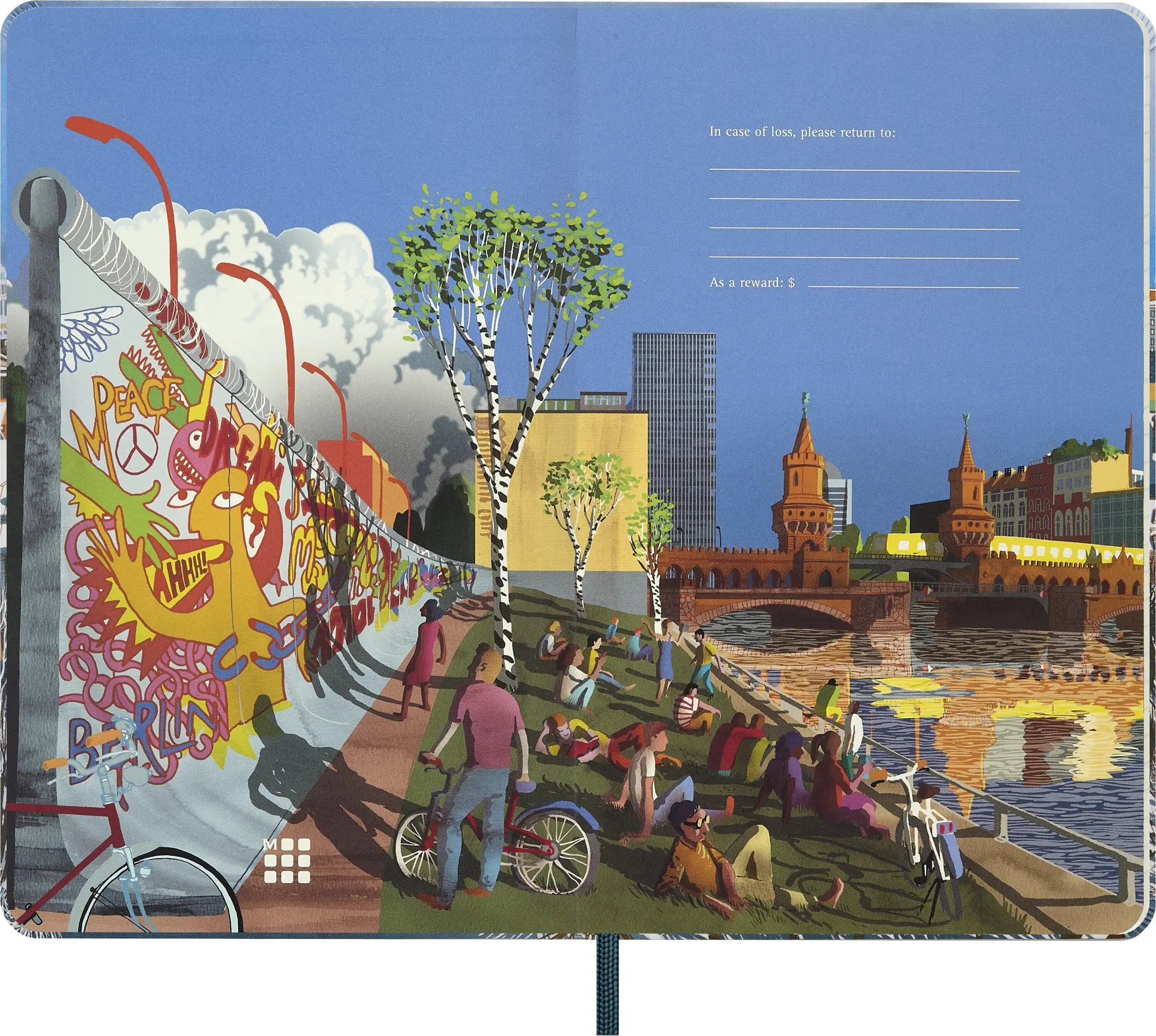 Bild: 8056999279257 | Moleskine I AM the city Berlin Notizbuch limitierte Ausgabe, L/A5,...