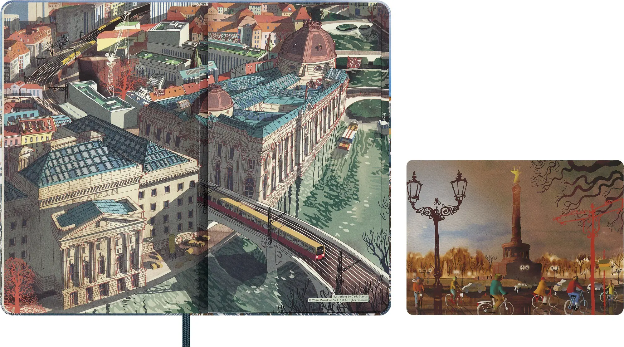 Bild: 8056999279257 | Moleskine I AM the city Berlin Notizbuch limitierte Ausgabe, L/A5,...