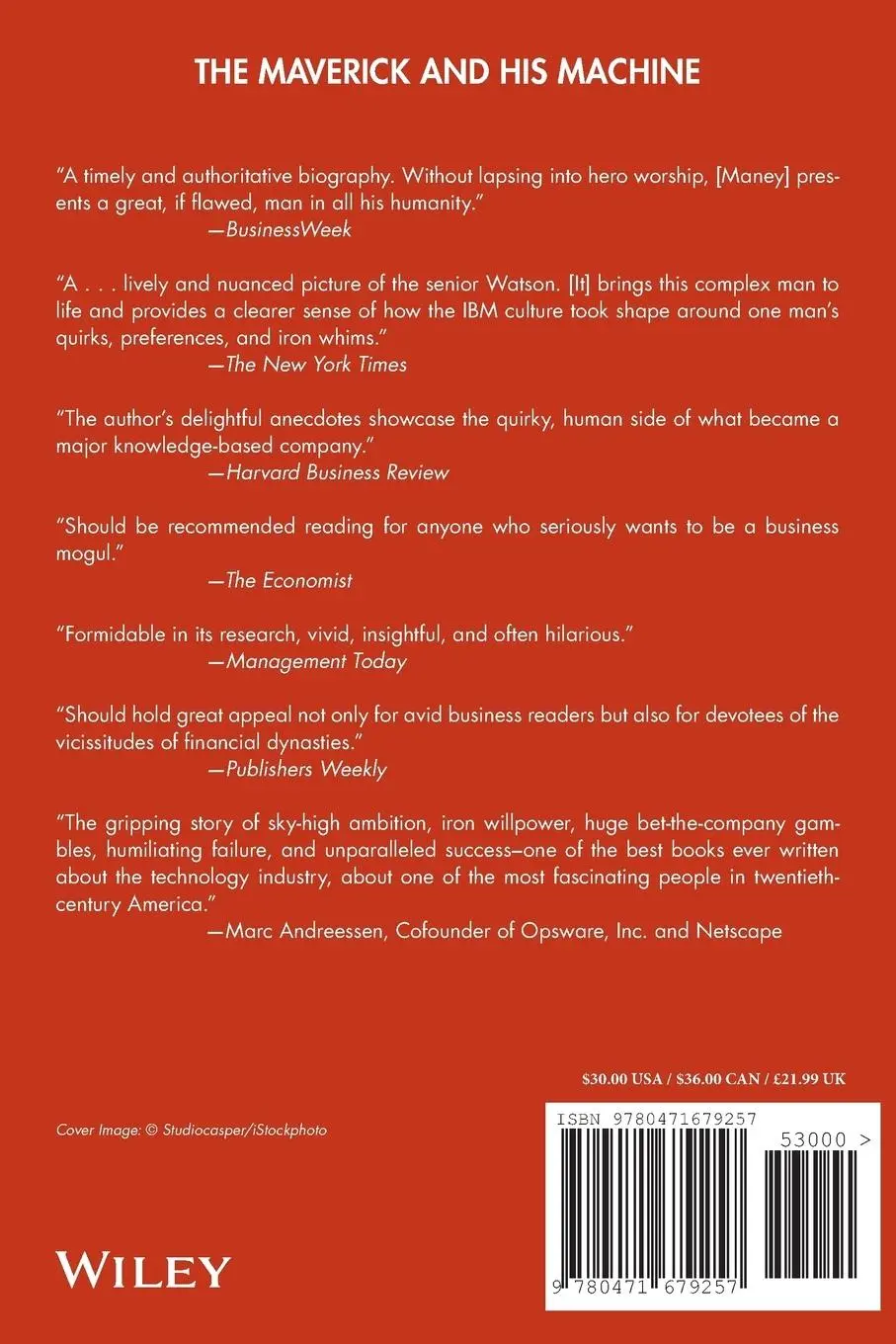 Rückseite: 9780471679257 | The Maverick and His Machine | Kevin Maney | Taschenbuch | 528 S.
