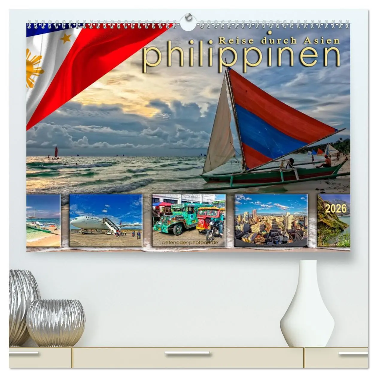 Cover: 9783457759257 | Reise durch Asien - Philippinen (hochwertiger Premium Wandkalender...