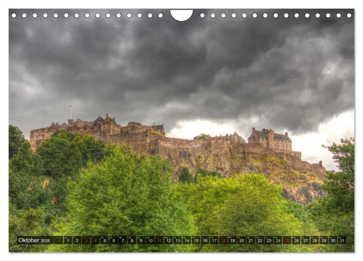 Bild: 9783516159257 | Schottland (Wandkalender 2026 DIN A4 quer), CALVENDO Monatskalender
