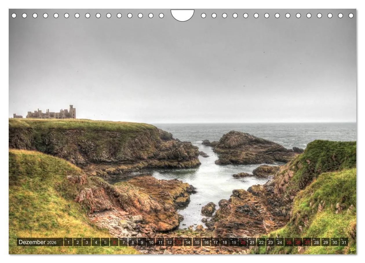 Bild: 9783516159257 | Schottland (Wandkalender 2026 DIN A4 quer), CALVENDO Monatskalender