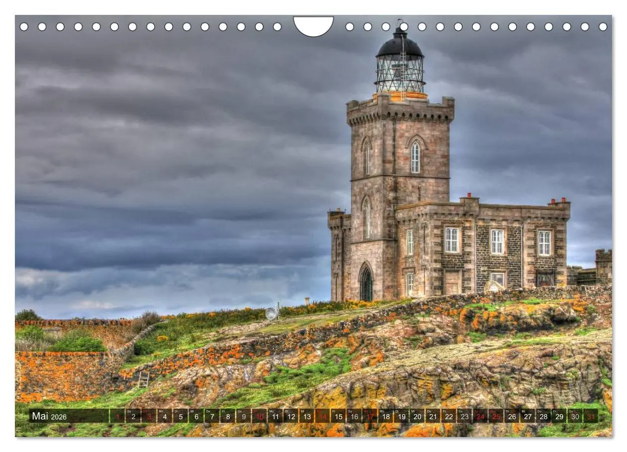 Bild: 9783516159257 | Schottland (Wandkalender 2026 DIN A4 quer), CALVENDO Monatskalender