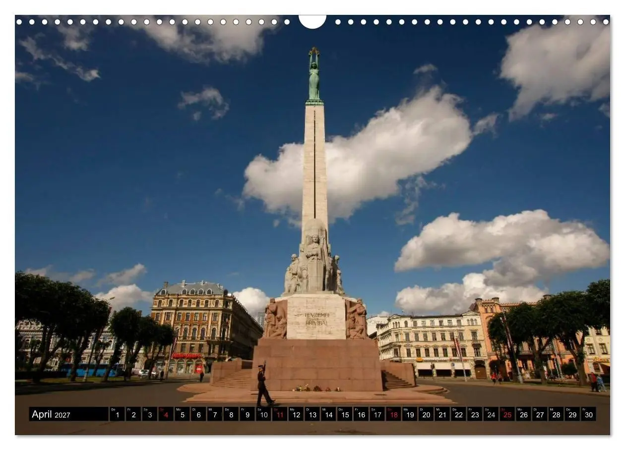 Bild: 9783594139257 | Riga + Jurmala (Wandkalender 2027 DIN A3 quer), CALVENDO...