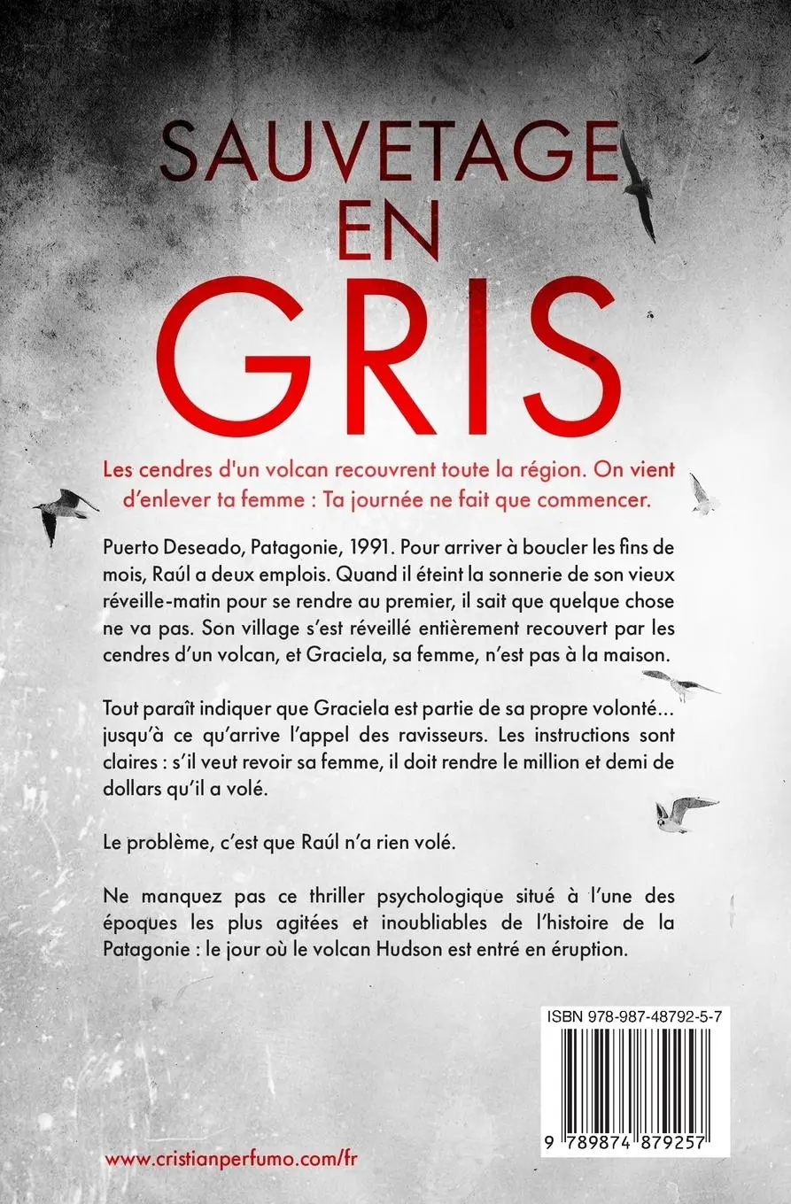 Rückseite: 9789874879257 | Sauvetage en gris | 978-987-48792-5-7 | Cristian Perfumo | Taschenbuch
