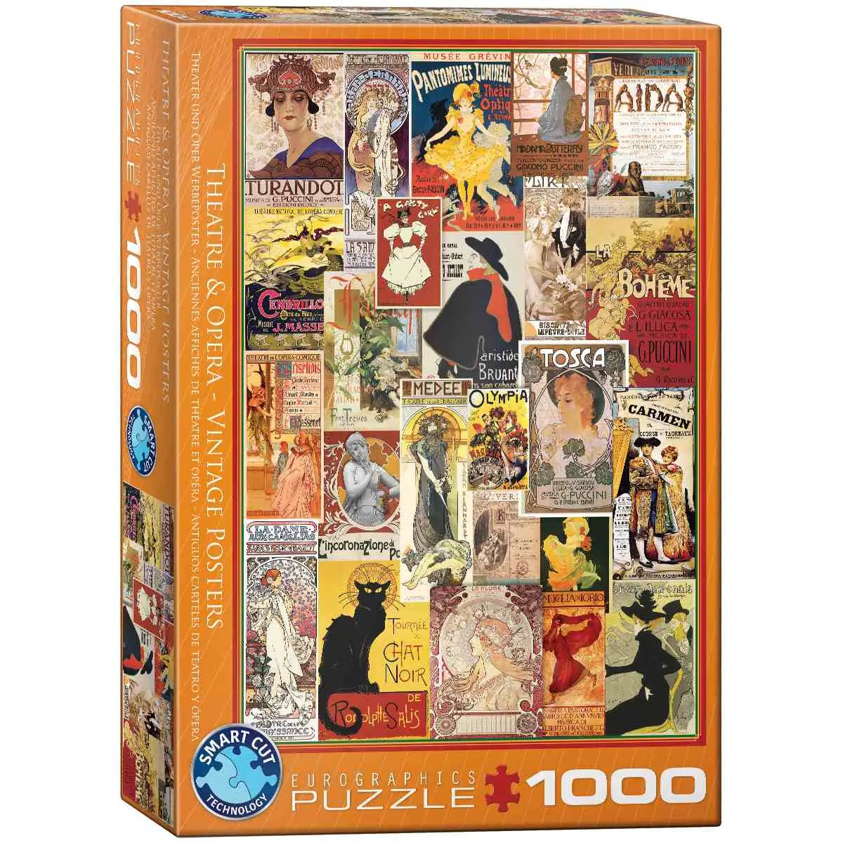 Cover: 628136609357 | Theater &amp; Opera Vintage Art | Puzzle | Deutsch | 2018