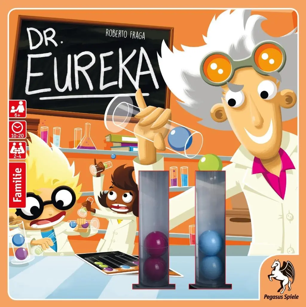 Cover: 4250231709357 | Dr. Eureka | Roberto Frage | Spiel | Brettspiel | 57100G | Deutsch