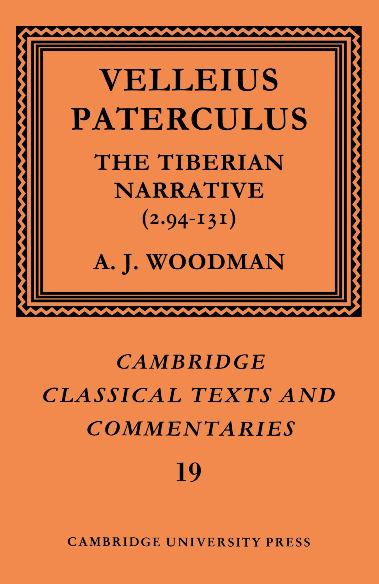 Cover: 9780521609357 | Paterculus | The Tiberian Narrative | Velleius Paterculus (u. a.)