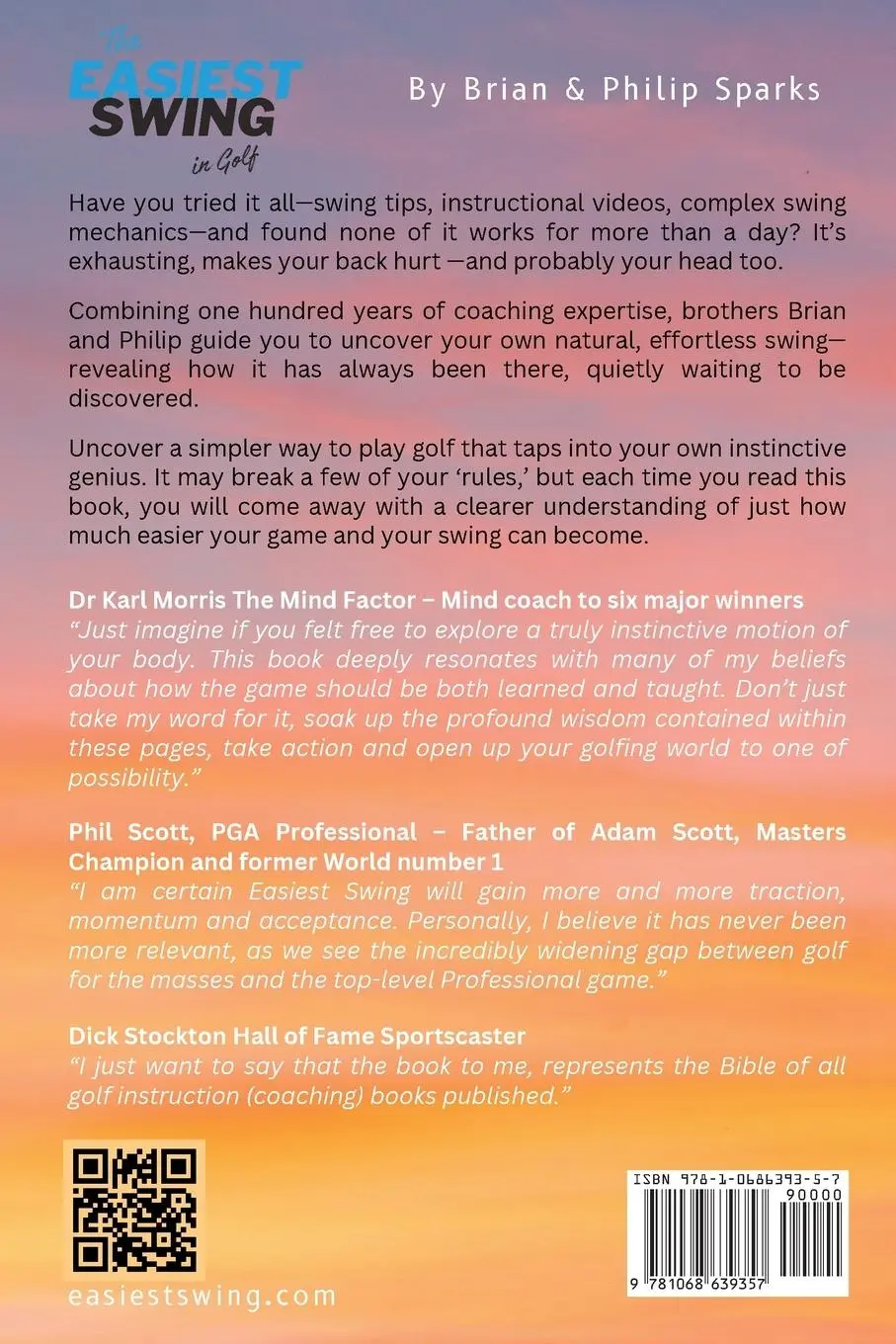 Rückseite: 9781068639357 | The Easiest Swing in Golf | Brian Sparks (u. a.) | Taschenbuch | 2024