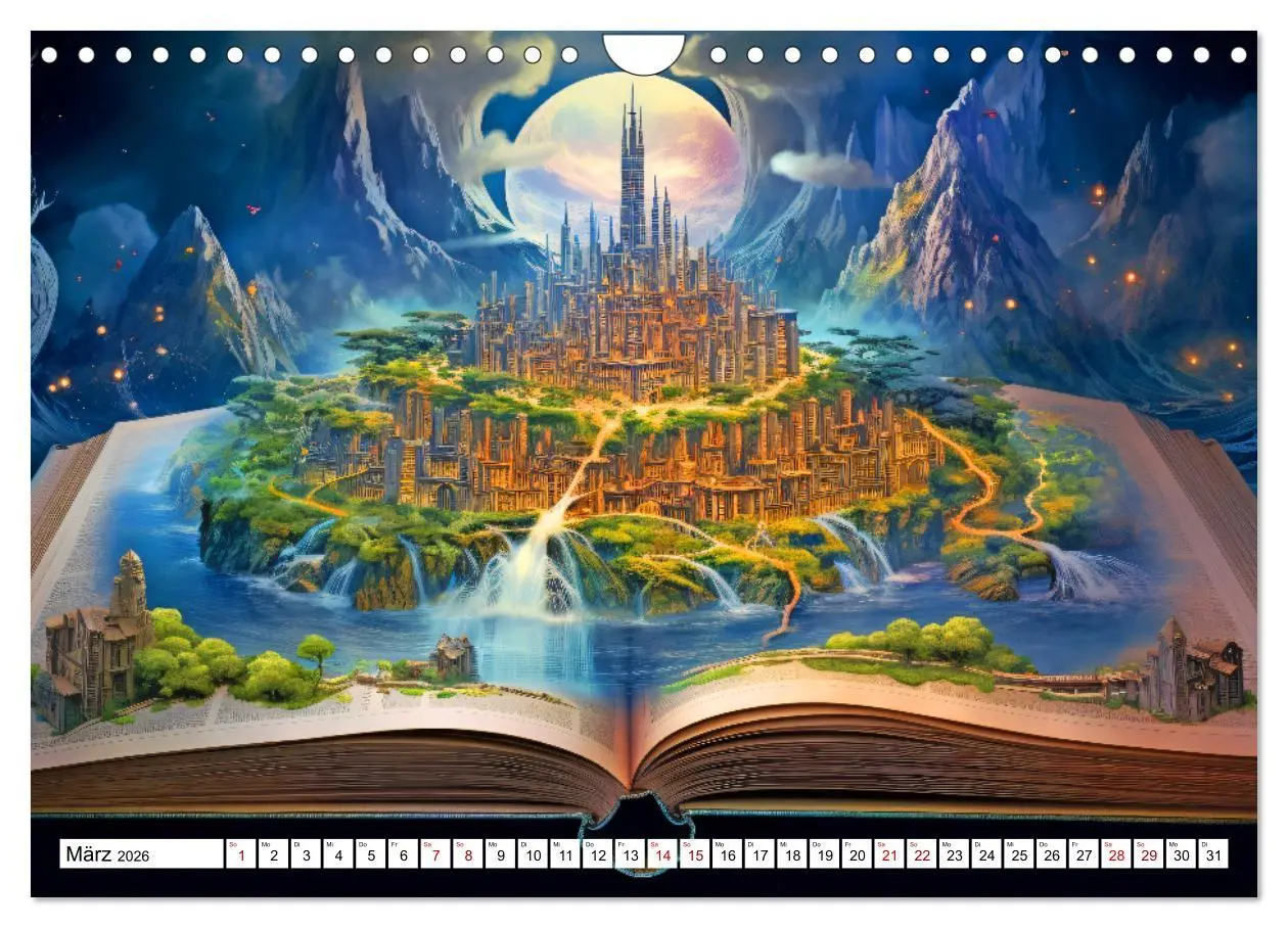 Bild: 9783457369357 | Mystische Welten - Mit Büchern die Grenzen der Phantasie erweitern...